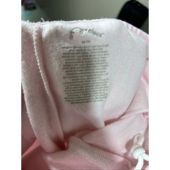 NWT Art Class Girls Sweatpants Medium ( 8) Pink Wide Leg Lounge Pants - Picture 3 of 6